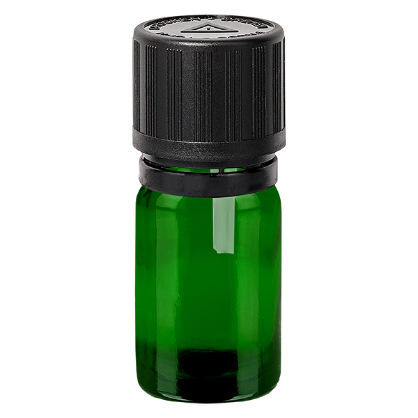 Flacone contagocce da 5 ml 1mm s. OV KiSi Bli GreenL. UT18/5