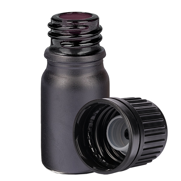 Flacone da 5ml (globuli) 3mm GR s. OV BlackLine UT18/5