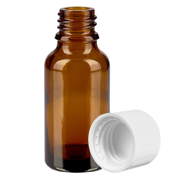 Bottiglia da 20ml 11mm SV w. STD KiSi BrownLine UT18/20