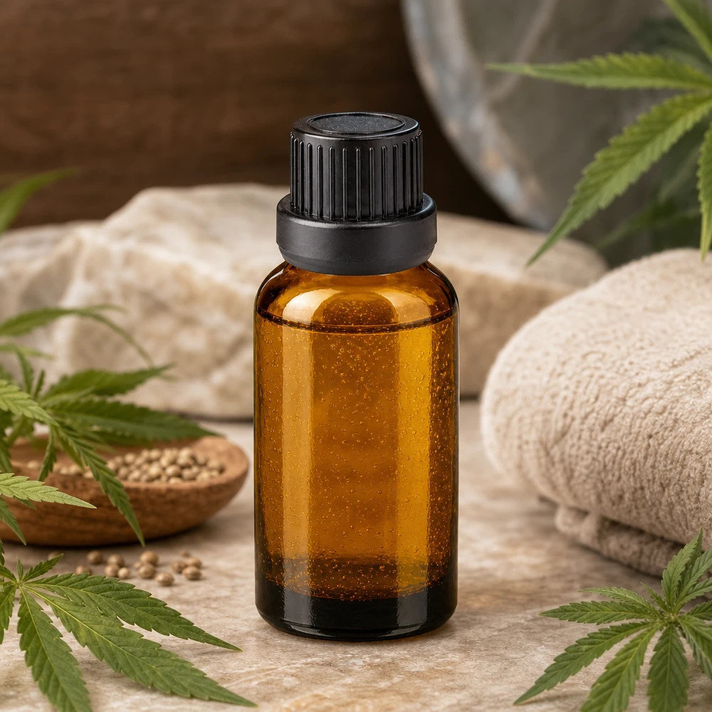 Flacone contagocce da 20 ml 2 mm nero OV BrownLine UT18/20 Flacone medicinale in vetro ambrato da 20 ml con inserto contagocce da 2 mm per oli terapeutici