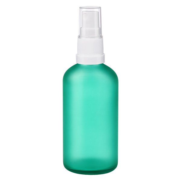 Flacone spray da 100 ml bianco/trasparente STD GreenLine UT18/100 Flacone spray da 100 ml bianco/trasparente STD GreenLine UT18/100