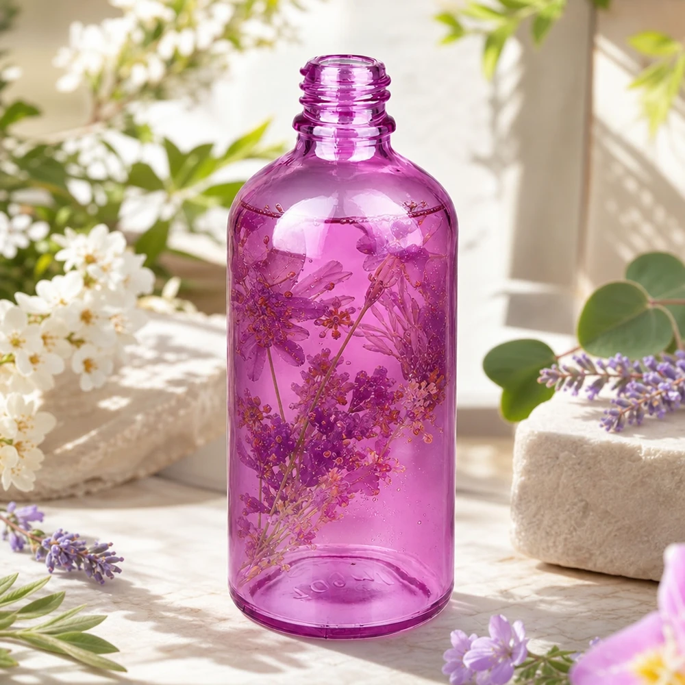 Bottiglia da farmacia da 100 ml PurpleLine UT18/100 UNiTWIST Flacone da farmacia compatto da 100 ml PurpleLine, perfetto formato da viaggio e da borsetta