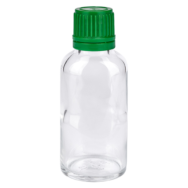 Bottiglia da 30ml 11mm SV verde OV ClearLine UT18/30 Bottiglia da 30ml 11mm SV verde OV ClearLine UT18/30