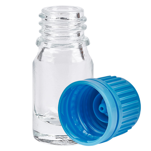 Bottiglia da 5ml 11mm SV blu OV ClearLine UT18/5 Bottiglia da 5ml 11mm SV blu OV ClearLine UT18/5