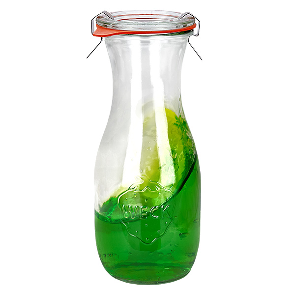 Set di 24 vasetti Weck da 530 ml con 24 coperchi in vetro, 2