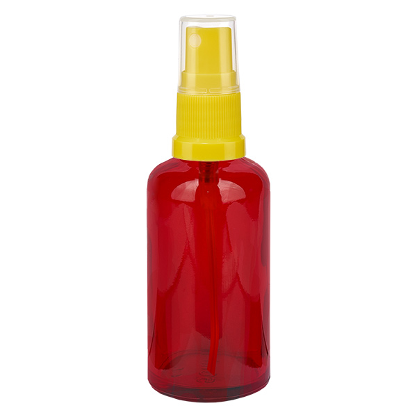 Flacone da 50 ml giallo/trasparente STD RedLine UT18/50