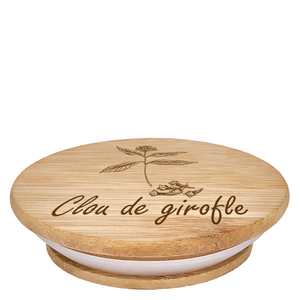 Coppia in legno "clous de girofle" per WECK RR60
