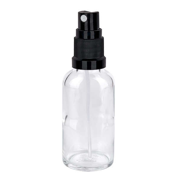 Flacone spray da 30 ml nero STD ClearLine UT18/30 Flacone spray da 30 ml nero STD ClearLine UT18/30