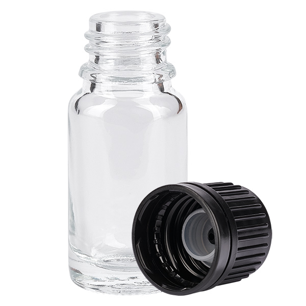 Flacone da 10 ml (globuli) 3 mm GR s. STD ClearL. UT18/10