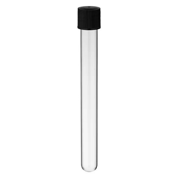 Tubes à essai avec bouchon à vis