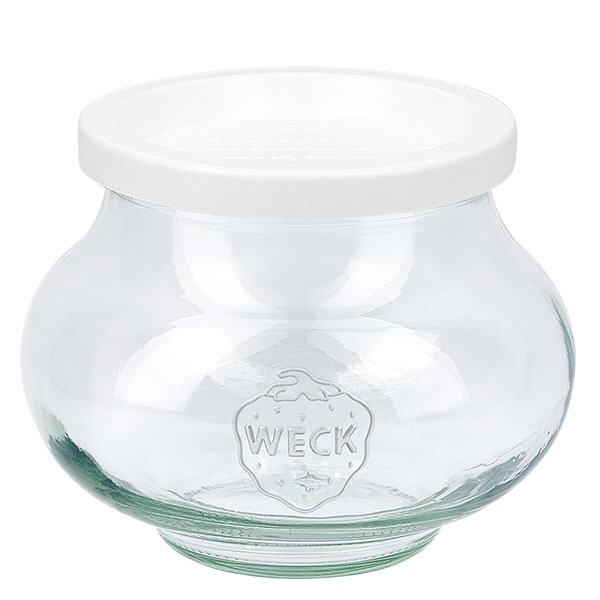 Barattolo per gioielli da 560 ml con coperchio salvafreschezza WECK RR80