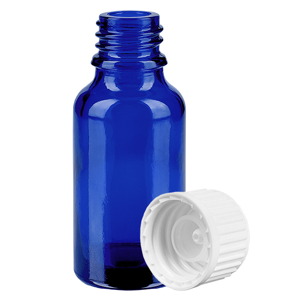 Flacone da 20 ml (globuli) 3 mm GR s. STD BluL.UT18/20