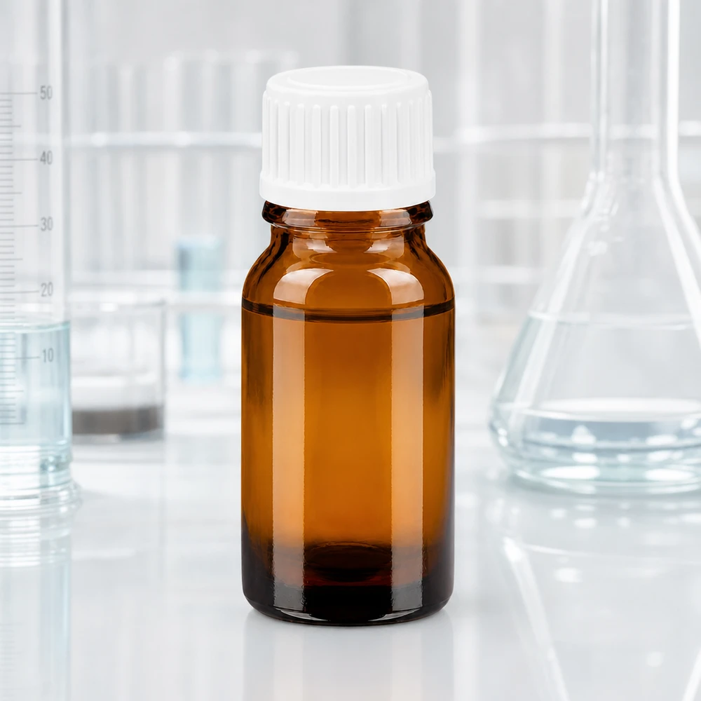 Flacone contagocce da 10 ml 0,9 mm bianco STD BrownLine UT18/10 Flacone contagocce da 10 ml in vetro ambrato, protetto dalla luce, ideale per le sostanze sensibili alla luce.