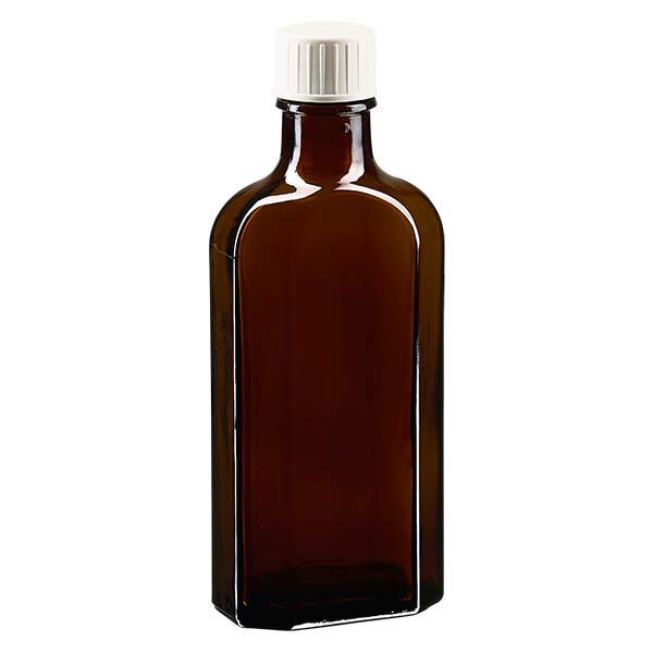 125 ml Meplat tappo a vite marrone con anello versatore 125 ml Meplat tappo a vite marrone con anello versatore