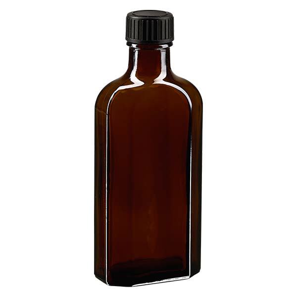 Tappo a vite marrone Meplat da 125 ml con disco di tenuta in EPE Tappo a vite marrone Meplat da 125 ml con disco di tenuta in EPE