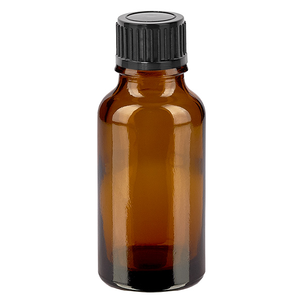 Bottiglia da 20ml 11mm SV nero STD BrownLine UT18/20