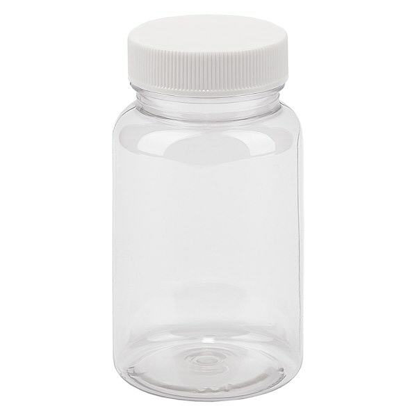 Petpacker 100ml trasparente aperto. 38 mm con coperchio Petpacker 100ml trasparente aperto. 38 mm con coperchio
