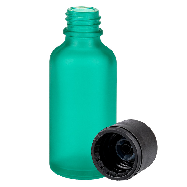 Bottiglia da 50ml 11mm SV nero OV GreenLine UT18/50