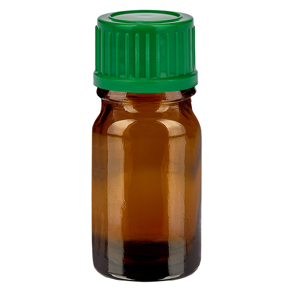 Flacone da 5 ml 11 mm SV verde STD BrownLine UT18/5