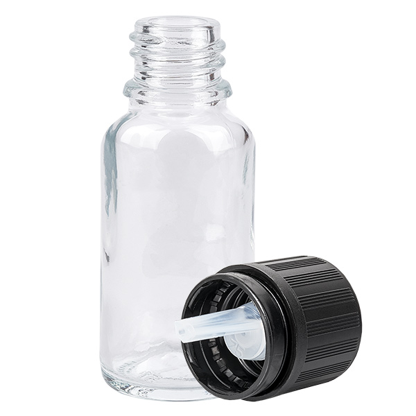 Flacone contagocce da 20 ml 1mm s. OV KiSi Bli ClearL. UT18/20