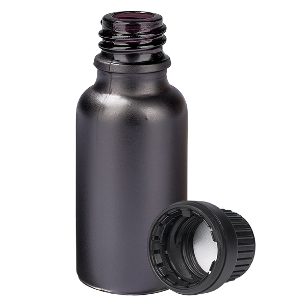 Bottiglia da 20ml 11mm SV nero OV BlackLine UT18/20