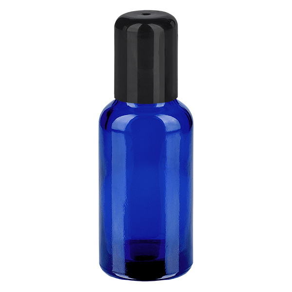 Flacone roll-on da 30 ml nero STD BlueLine UT18/30