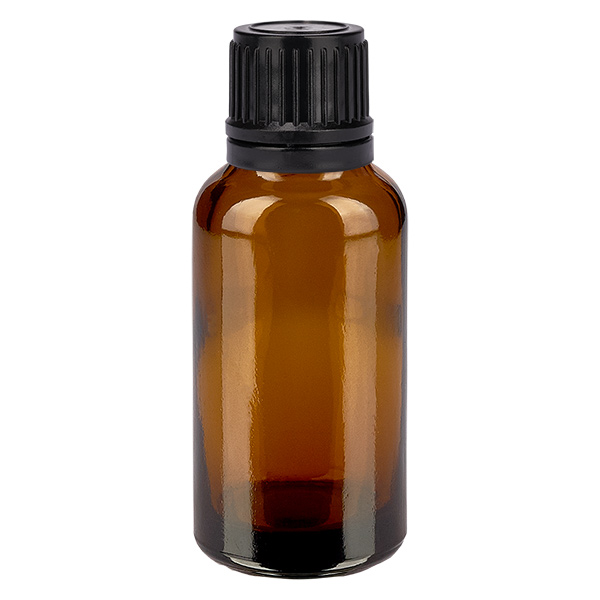 Bottiglia da 30ml 11mm SV nero OV BrownLine UT18/30
