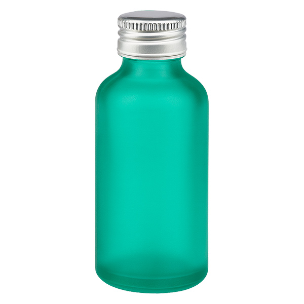 Bottiglia da 50ml 11mm SV Alu-Argento STD VerdeL.UT18/50