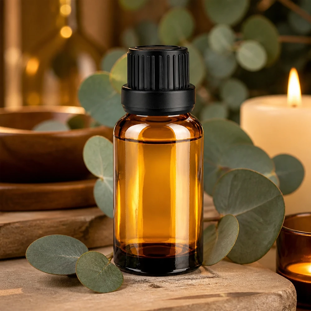 Flacone contagocce da 20 ml 2 mm nero OV BrownLine UT18/20 Flacone dosatore premium da 20 ml con tappo OV nero per preparazioni liquide