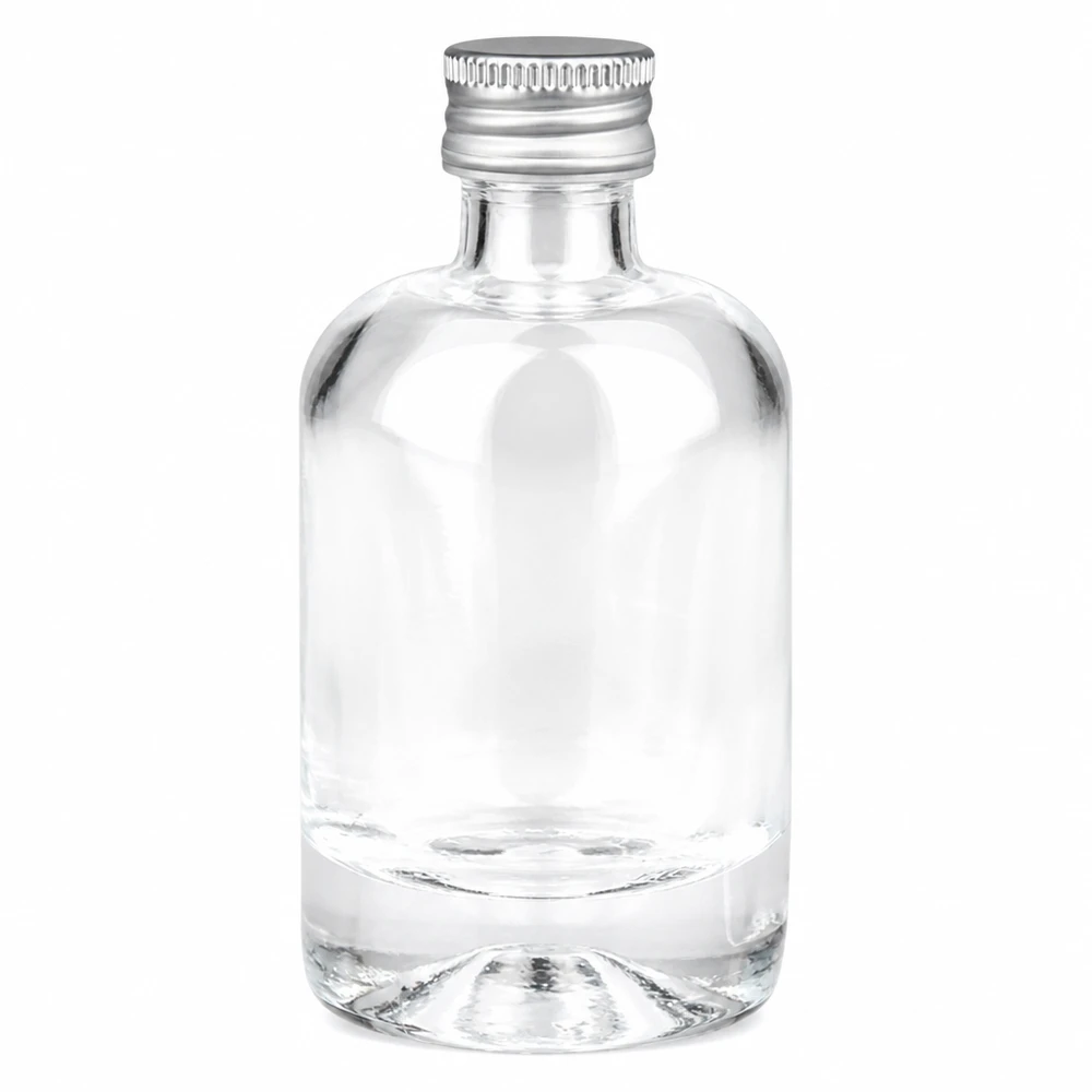 Flacone in vetro da 40 ml Sara con tappo a vite argento UNiTWIST®