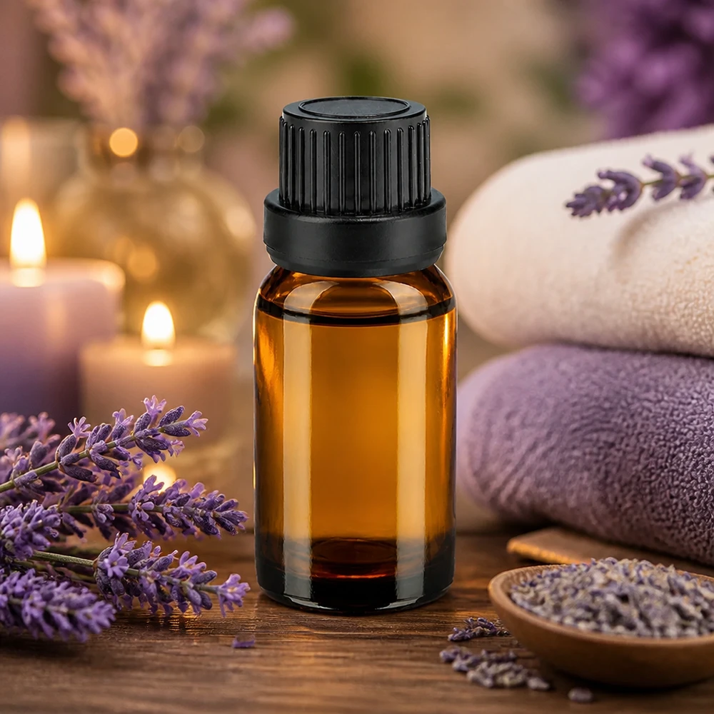 Bottiglia da 10ml 11mm SV nero OV BrownLine UT18/10 Piccola bottiglia in vetro ambrato da 10 ml con tappo nero, perfetta per l'aromaterapia e gli oli essenziali
