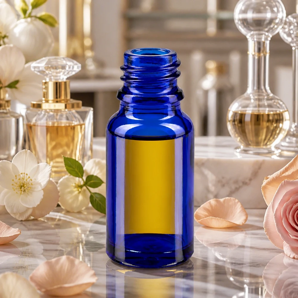 Flacone da 10 ml per farmacia con base stabile e forma ergonomica per una manipolazione sicura