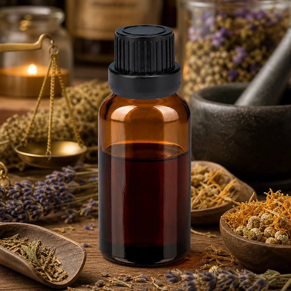 Flacone contagocce da 20 ml 2 mm nero OV BrownLine UT18/20 Flacone contagocce da 20 ml con vetro ambrato a protezione della luce, per una conservazione ottimale dei principi attivi.