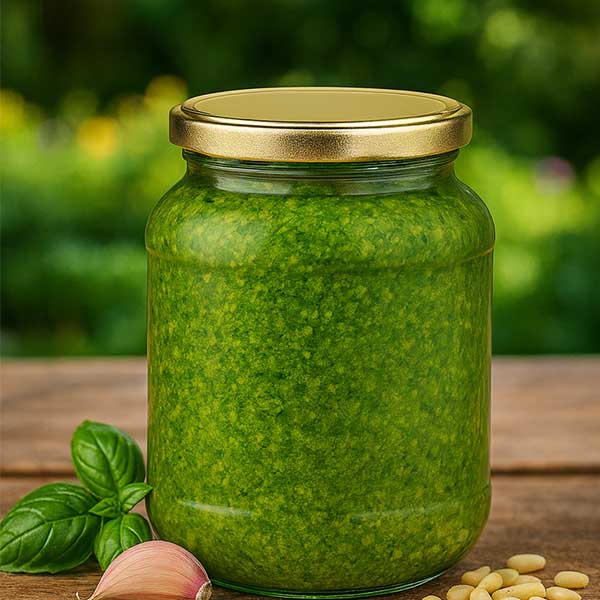 Vasetto ovale da 370 ml con coperchio BasicSeal oro UNiTWIST