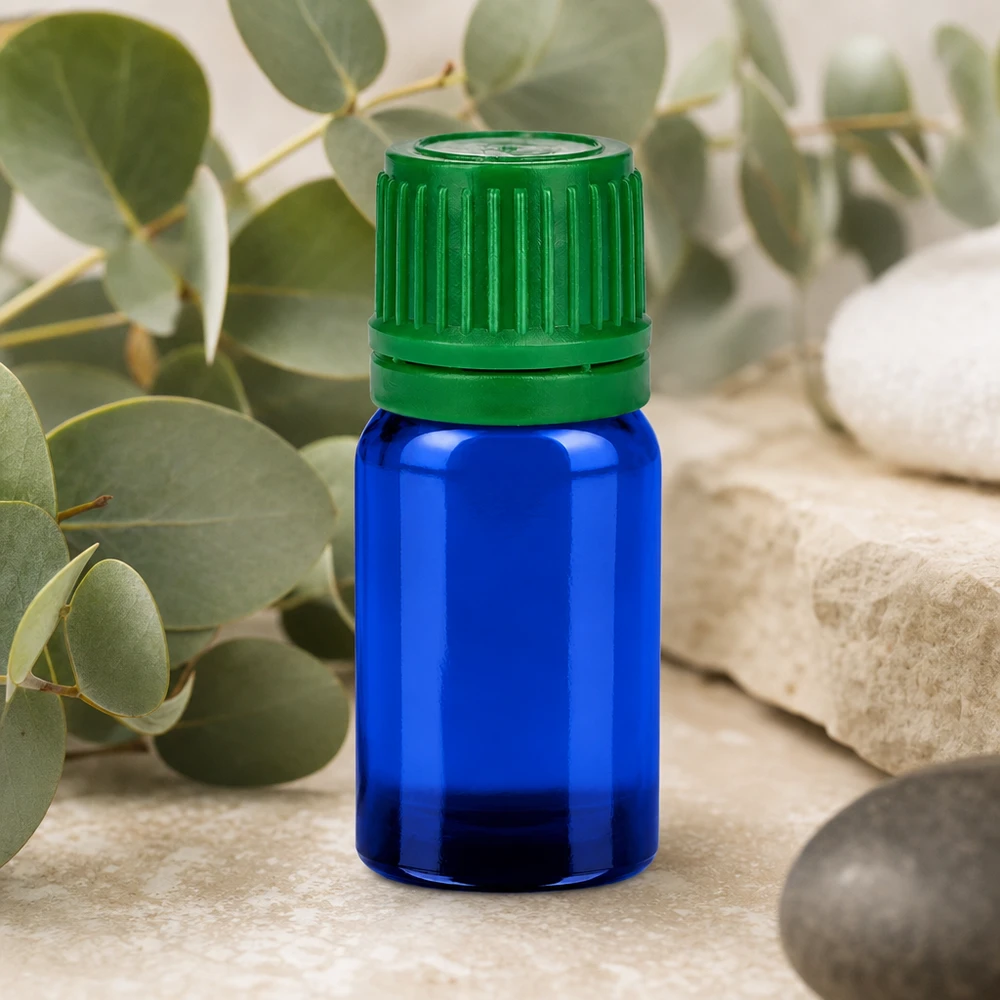 Flacone da 5ml 11mm SV verde OV BlueLine UT18/5 Robusto flacone in vetro da 5 ml con collo rinforzato per un uso e un trasporto frequenti