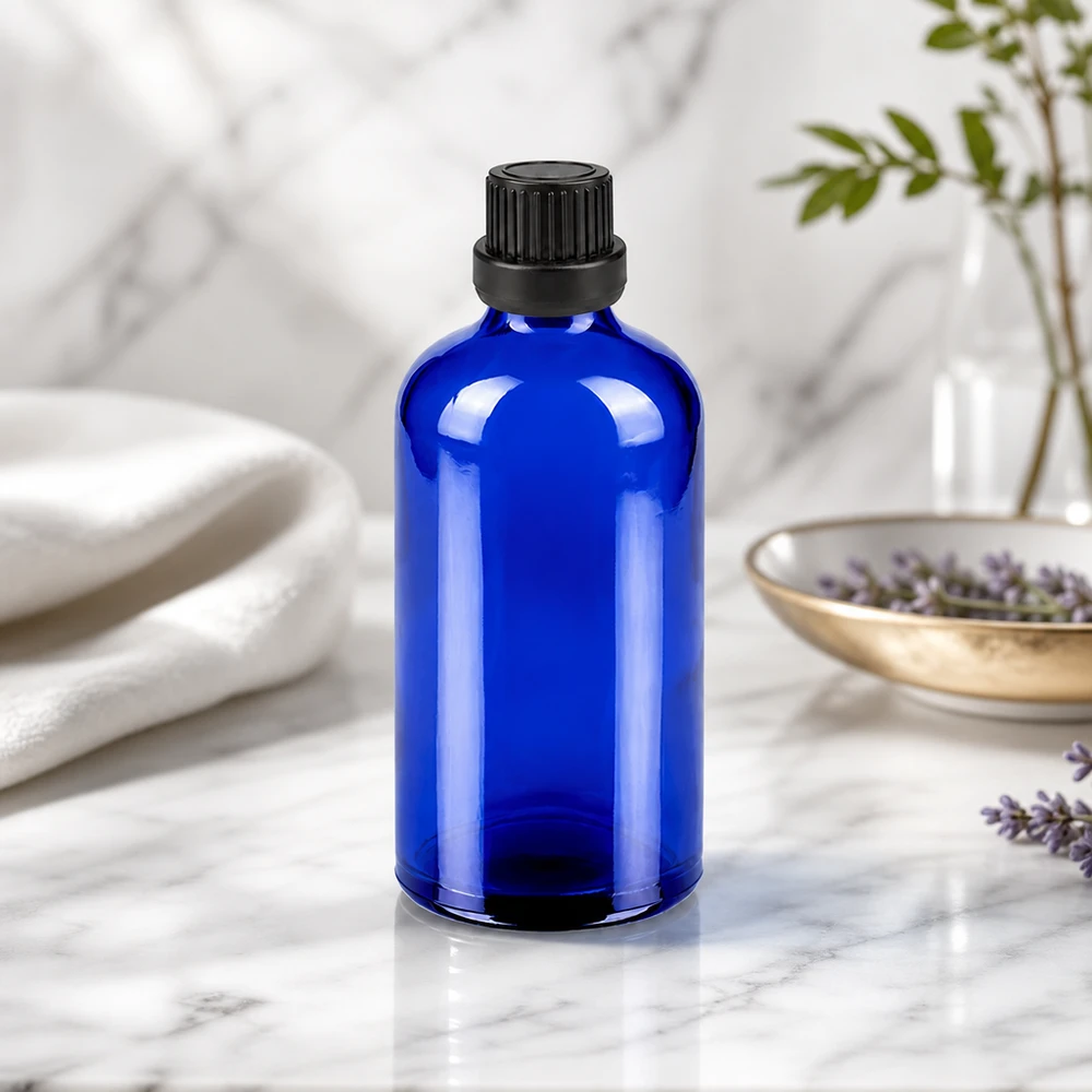 Flacone contagocce da 100 ml. 2 mm nero OV BlueLine UT18/100 Flacone contagocce da 100 ml. 2 mm nero OV BlueLine UT18/100