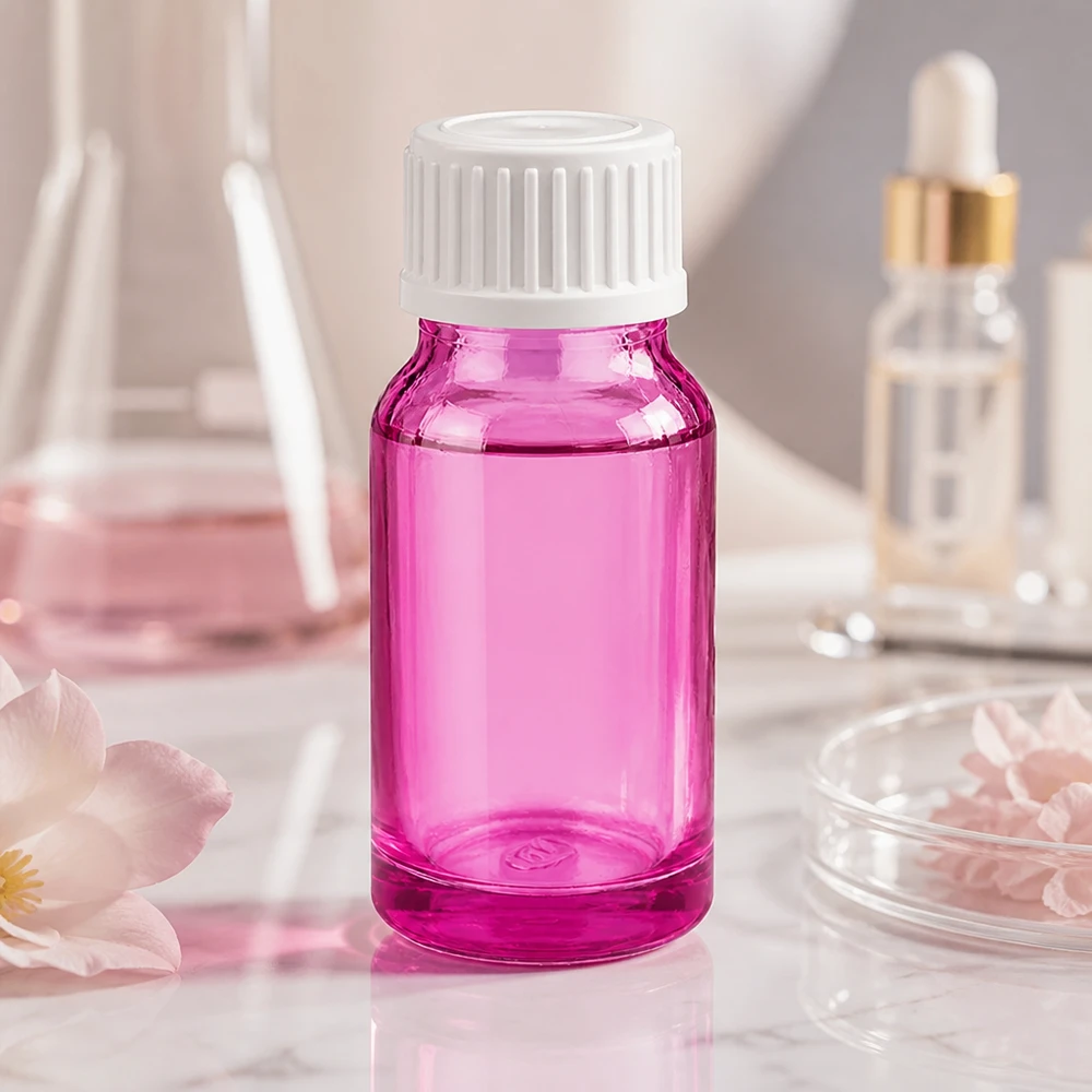 Flacone contagocce da 10 ml 0,9 mm bianco standard PurpleLine. UT18/10 Bottiglia professionale da laboratorio da 10 ml in vetro colorato con contagocce di precisione da 0,9 mm per esperimenti