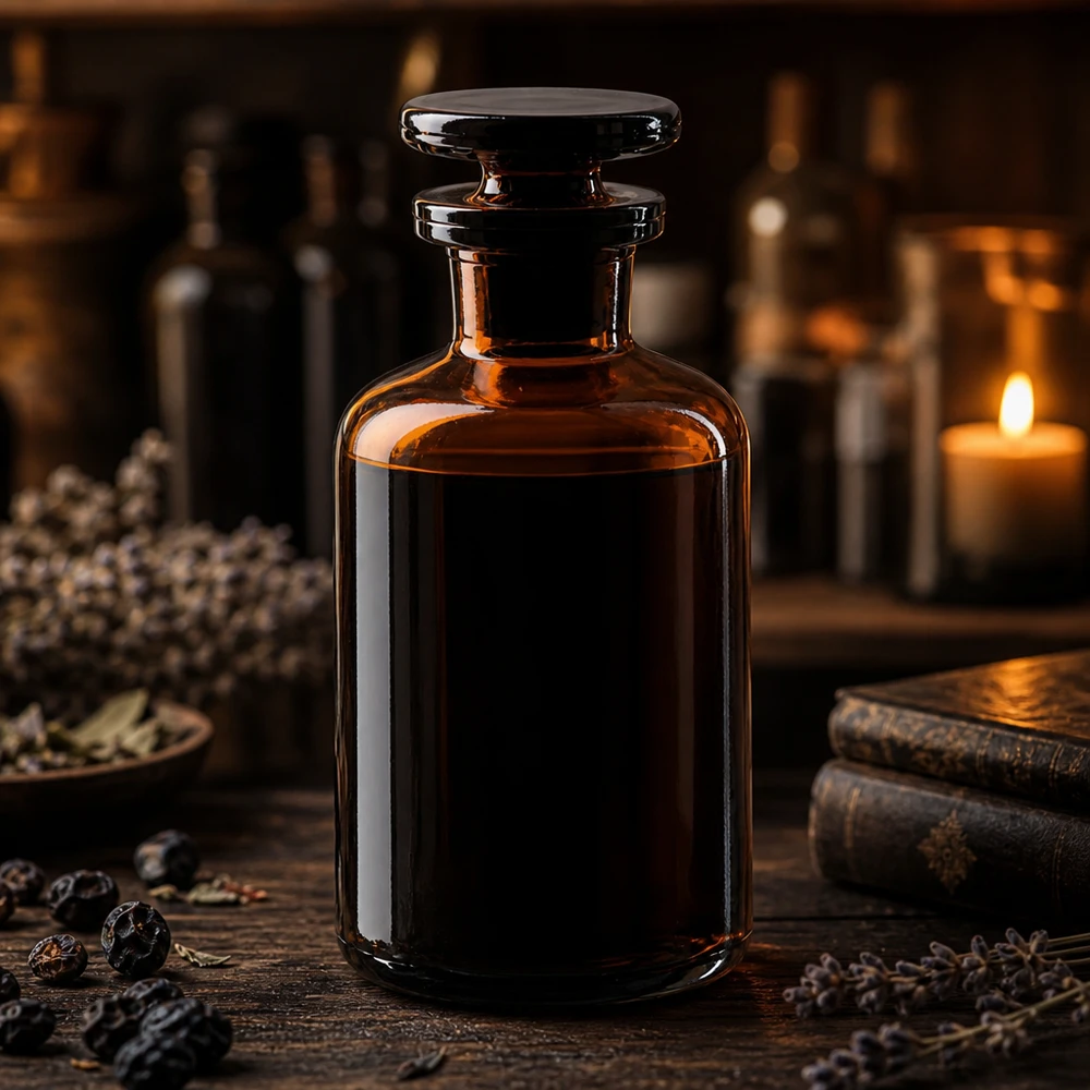 Bottiglia a spalla tonda 50ml marrone collo stretto in vetro con tappo Flacone a spalle arrotondate da 50 ml in vetro ambrato con collo stretto e tappo in vetro per farmacie e omeopatia