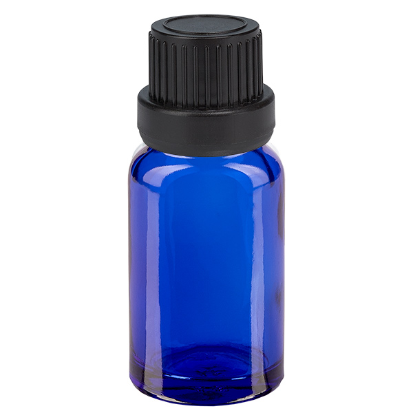 Flacone da 10ml 11mm SV nero OV BlueLine UT18/10