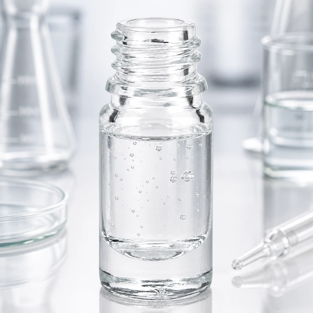 Flacone da farmacia ApoGlas da 5 ml con tappo a vite per la conservazione sicura dei prodotti farmaceutici