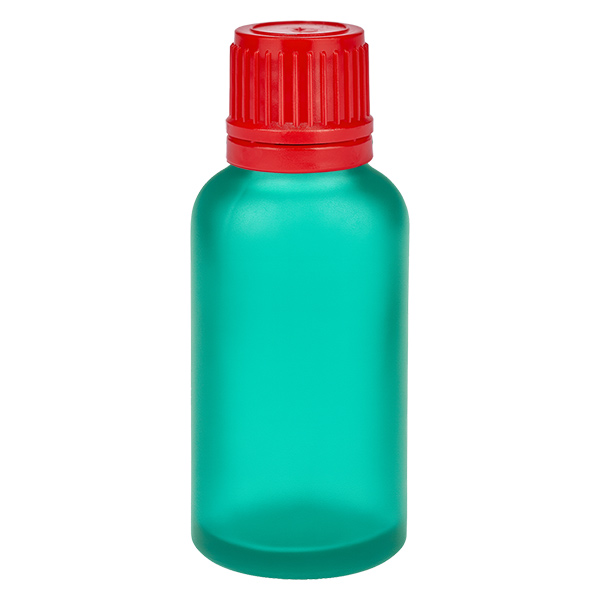 Bottiglia da 30ml 11mm SV rosso OV GreenLine UT18/30