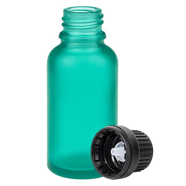 Flacone contagocce da 30 ml 2 mm nero OV GreenL. UT18/30