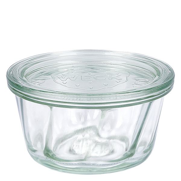 Vaso per bundt cake da 450 ml con coperchio in vetro WECK RR120