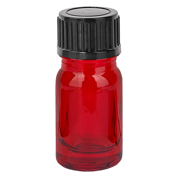 Bottiglia da 5ml 11mm SV nero STD RedLine UT18/5