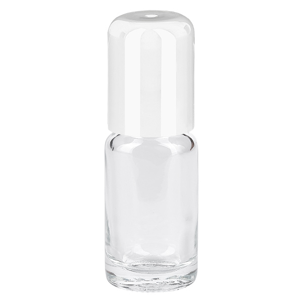 Flacone roll-on da 10 ml bianco STD ClearLine UT18/10 Flacone roll-on da 10 ml bianco STD ClearLine UT18/10