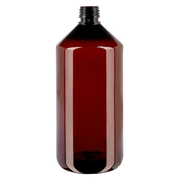 Bottiglia PET 1000ml PP28 senza tappo Bottiglia PET 1000ml PP28 senza tappo
