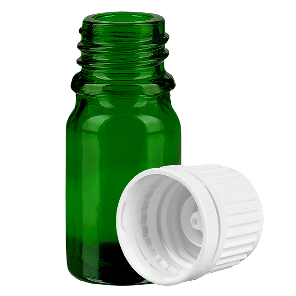 Bottiglia da 5ml 11mm SV bianco OV GreenLine UT18/5
