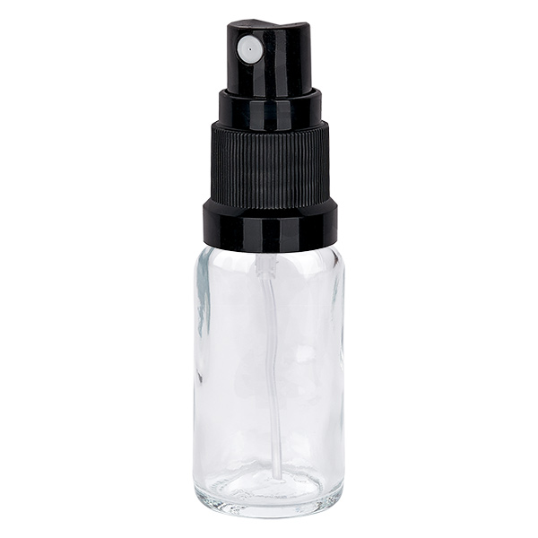 Flacone spray da 20 ml nero STD ClearLine UT18/20 Flacone spray da 20 ml nero STD ClearLine UT18/20