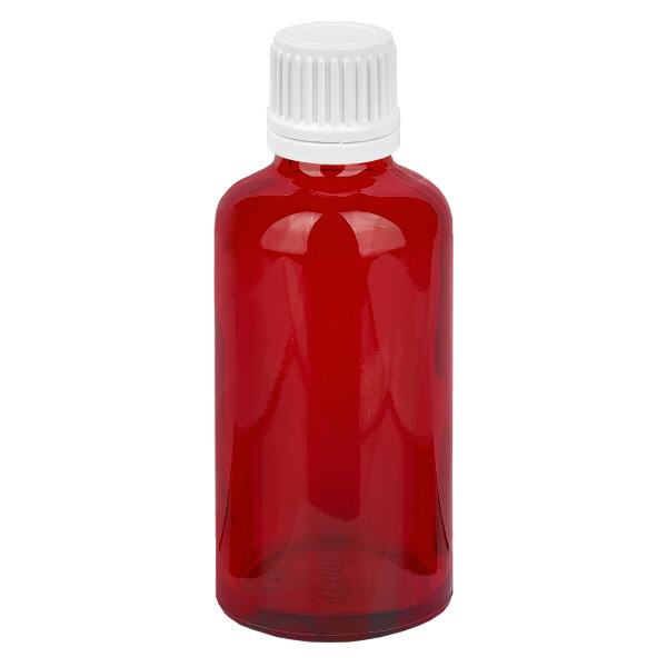 Bottiglia da 50ml 11mm SV bianco OV RedLine UT18/50