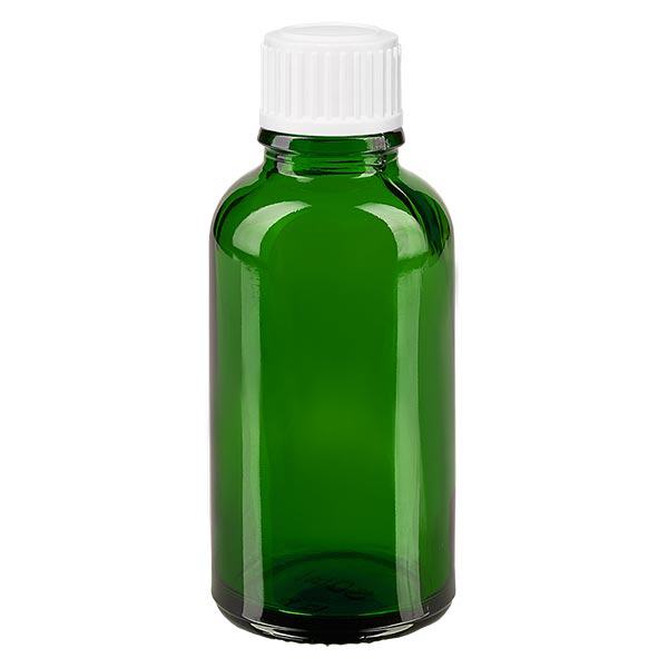 Flacone da 30ml verde (Glo.) GR STD bianco/3mm ApoGlas Flacone da 30ml verde (Glo.) GR STD bianco/3mm ApoGlas